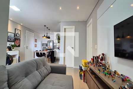 Sala de TV de apartamento à venda com 2 quartos, 67m² em Parque Industrial, Campinas