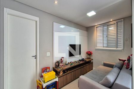 Sala de TV de apartamento à venda com 2 quartos, 67m² em Parque Industrial, Campinas