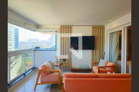 Varanda da Sala de apartamento para alugar com 3 quartos, 159m² em Vila Rosalia, Guarulhos