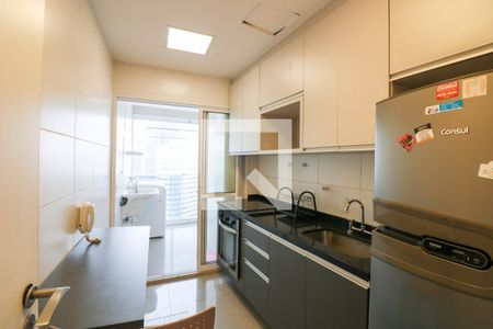 Cozinha de apartamento para alugar com 1 quarto, 62m² em Vila Gertrudes, São Paulo