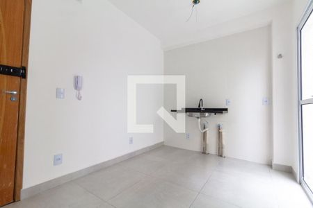 Sala e Cozinha de kitnet/studio para alugar com 1 quarto, 54m² em Vila Esperança, São Paulo