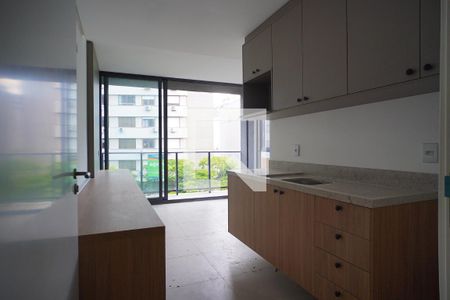 Sala _Cozinha de kitnet/studio para alugar com 1 quarto, 42m² em Independência, Porto Alegre