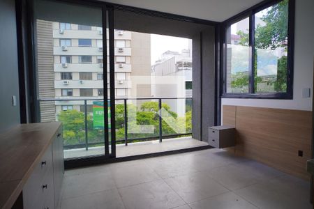 Sala _Quarto de kitnet/studio para alugar com 1 quarto, 42m² em Independência, Porto Alegre