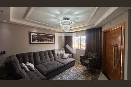 Sala - Sala de Jantar de casa à venda com 3 quartos, 225m² em Jardim Santo André, Santo André