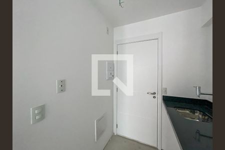Cozinha de kitnet/studio para alugar com 1 quarto, 21m² em Itaim Bibi, São Paulo