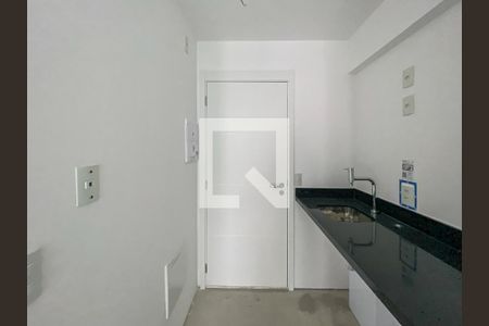 Cozinha de kitnet/studio para alugar com 1 quarto, 21m² em Itaim Bibi, São Paulo