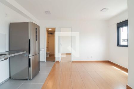 Sala / Cozinha / Lavanderia de apartamento para alugar com 1 quarto, 37m² em Vila Sonia, São Paulo