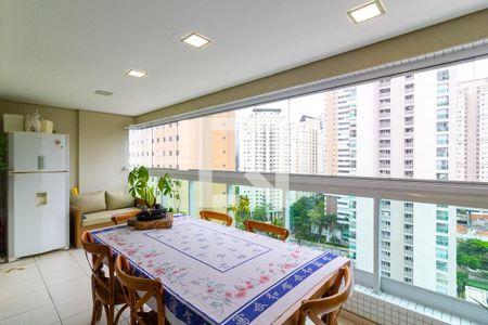 Varanda de apartamento para alugar com 3 quartos, 126m² em Vila Gertrudes, São Paulo