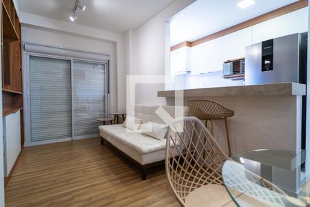 Sala de kitnet/studio para alugar com 1 quarto, 38m² em Jardim Portal da Colina, Sorocaba