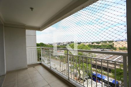 varanda de apartamento à venda com 3 quartos, 95m² em Jardim Henriqueta, Taboão da Serra