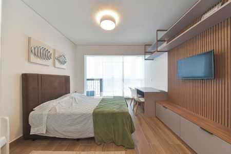Quarto de kitnet/studio para alugar com 1 quarto, 34m² em Santo Amaro, São Paulo