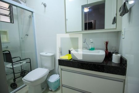 Banheiro da Suíte 1 de casa à venda com 4 quartos, 94m² em Vila Regente Feijó, São Paulo