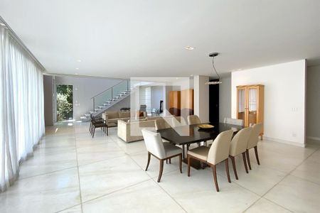 Sala de casa de condomínio à venda com 4 quartos, 512m² em Alphaville Nova Lima, Nova Lima