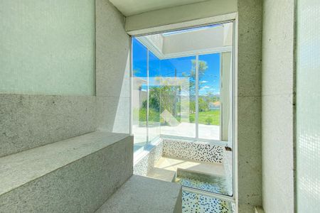 Sauna de casa de condomínio à venda com 4 quartos, 512m² em Alphaville Nova Lima, Nova Lima