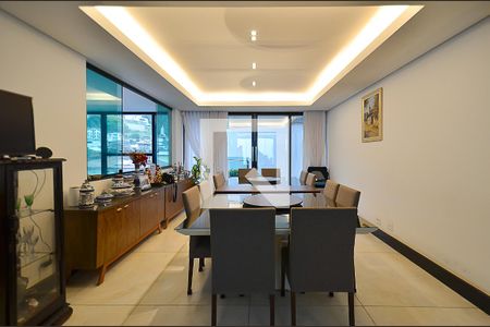 Sala de Jantar de casa à venda com 4 quartos, 630m² em Mangabeiras, Belo Horizonte