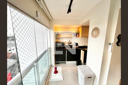 Varanda da Sala de apartamento à venda com 2 quartos, 64m² em Casa Verde, São Paulo