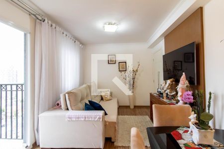 Sala de apartamento à venda com 3 quartos, 65m² em Vila Augusta, Guarulhos