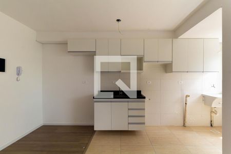 Cozinha de apartamento à venda com 2 quartos, 44m² em Chácara Belenzinho, São Paulo