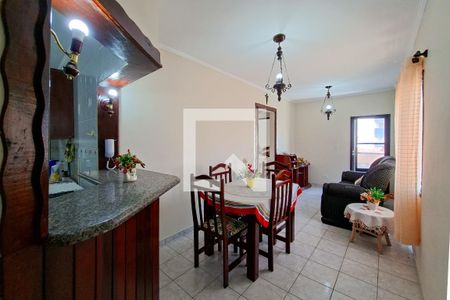 Sala de apartamento para alugar com 2 quartos, 97m² em Vila Tupi, Praia Grande