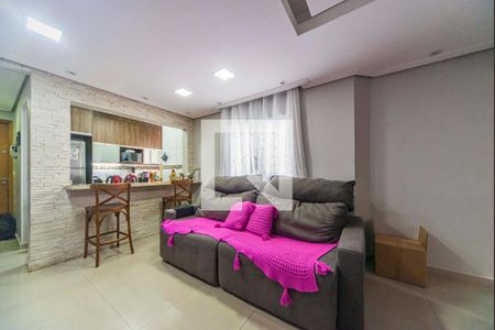 Sala de apartamento à venda com 2 quartos, 100m² em Vila Progresso, Santo André