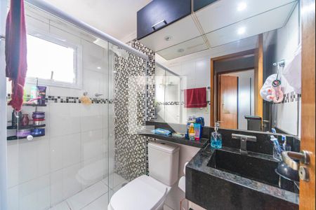 Banheiro de apartamento à venda com 2 quartos, 100m² em Vila Progresso, Santo André