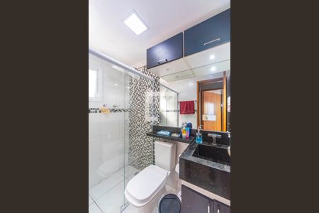 Banheiro de apartamento à venda com 2 quartos, 100m² em Vila Progresso, Santo André