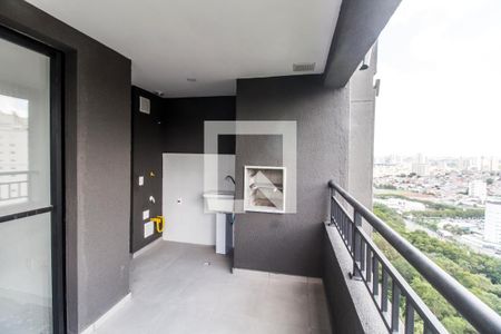 Varanda gourmet de apartamento à venda com 3 quartos, 74m² em Jardim Esperança, Barueri