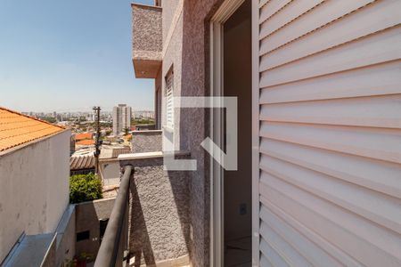 Varanda do Quarto de apartamento à venda com 2 quartos, 55m² em Vila Maria Alta, São Paulo