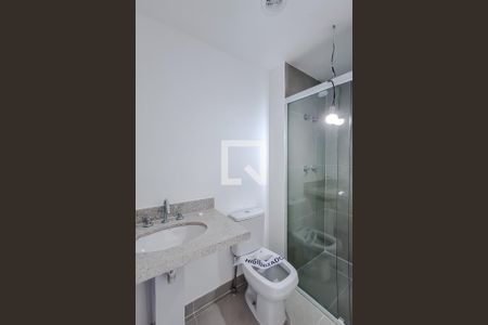 Banheiro de kitnet/studio à venda com 1 quarto, 25m² em Ipiranga, São Paulo