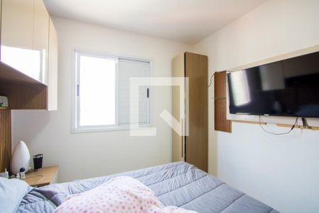 Quarto 1 de apartamento para alugar com 3 quartos, 63m² em Vila Homero Thon, Santo André
