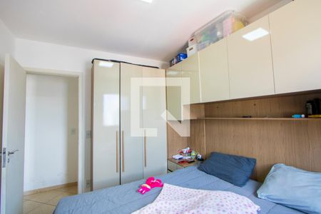 Quarto 1 de apartamento para alugar com 3 quartos, 63m² em Vila Homero Thon, Santo André
