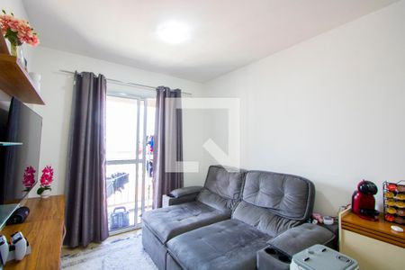 Sala de apartamento para alugar com 3 quartos, 63m² em Vila Homero Thon, Santo André