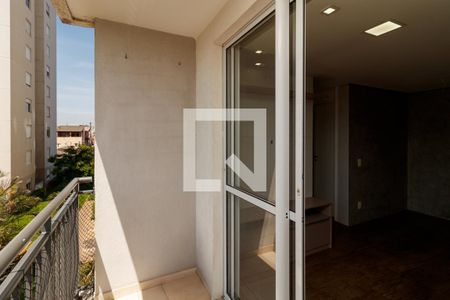Varanda da Sala de apartamento à venda com 2 quartos, 48m² em Jardim Brasil, São Paulo