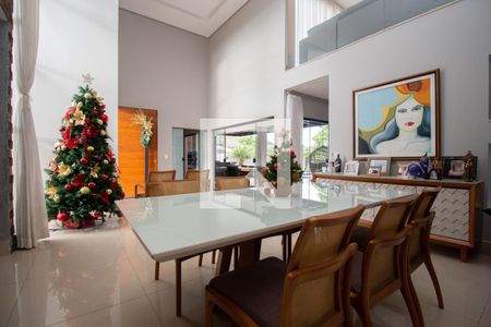 Sala de casa de condomínio para alugar com 4 quartos, 370m² em Condomínio Quintas do Sol, Brasília