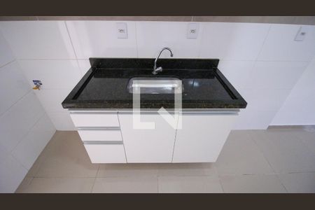 Sala/Cozinha de apartamento à venda com 2 quartos, 42m² em Chácara Mafalda, São Paulo