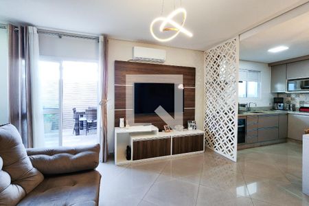 Sala de apartamento à venda com 2 quartos, 88m² em Vila Luiz Casa, São Bernardo do Campo