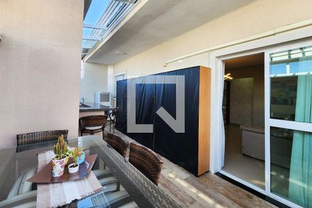 Varanda de apartamento à venda com 2 quartos, 88m² em Vila Luiz Casa, São Bernardo do Campo