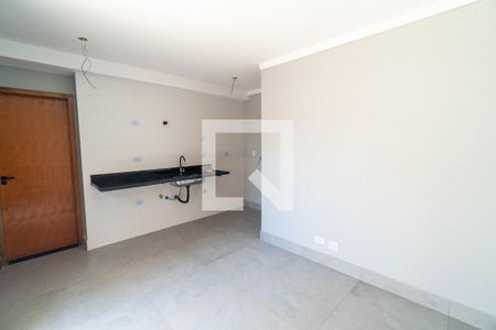 Sala/Cozinha de apartamento à venda com 1 quarto, 30m² em Jardim Oriental, São Paulo