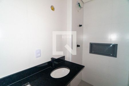 Banheiro de kitnet/studio à venda com 1 quarto, 28m² em Jardim Oriental, São Paulo