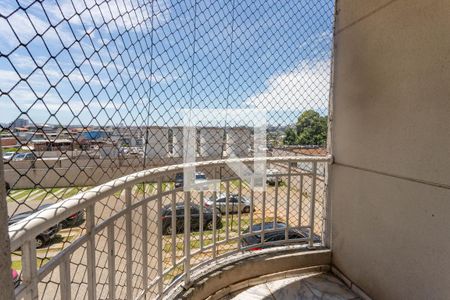 Varanda de apartamento à venda com 2 quartos, 71m² em Campanário, Diadema