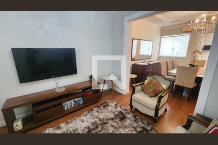 Sala de casa para alugar com 3 quartos, 211m² em Pompéia, Santos