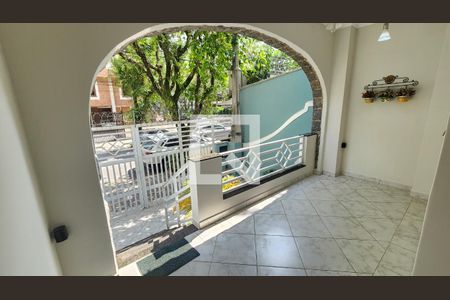 Varanda da Sala de casa para alugar com 3 quartos, 211m² em Pompéia, Santos