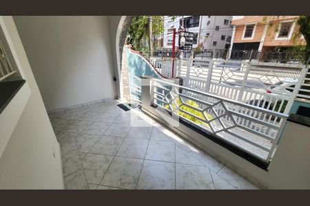 Varanda da Sala de casa para alugar com 3 quartos, 211m² em Pompéia, Santos
