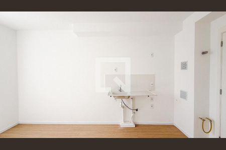 Sala/Cozinha de apartamento para alugar com 1 quarto, 25m² em Casa Verde Alta, São Paulo