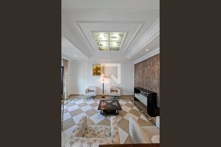 Sala de estar de apartamento para alugar com 4 quartos, 319m² em Cidade Ocian, Praia Grande