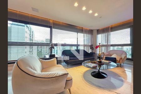 Sala de apartamento para alugar com 3 quartos, 147m² em Anchieta, Belo Horizonte