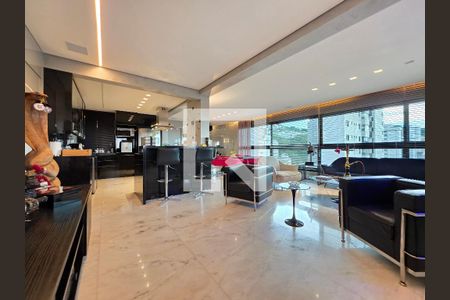 Sala de apartamento para alugar com 3 quartos, 147m² em Anchieta, Belo Horizonte