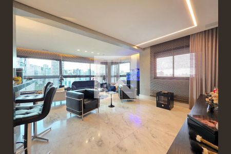 Sala de apartamento para alugar com 3 quartos, 147m² em Anchieta, Belo Horizonte