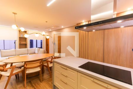 Sala/Cozinha de casa de condomínio à venda com 3 quartos, 110m² em Água Rasa, São Paulo