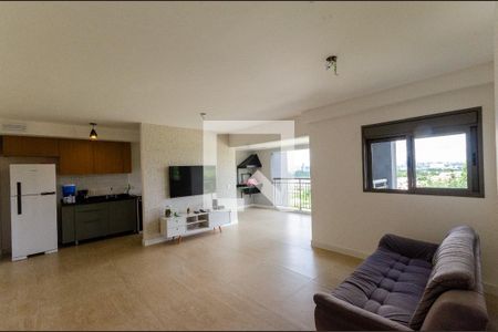 Sala de apartamento à venda com 2 quartos, 85m² em City América, São Paulo